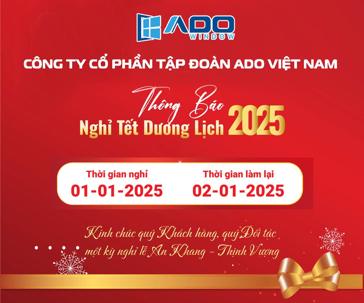 Thông báo lịch nghỉ tết dương lịch 2025