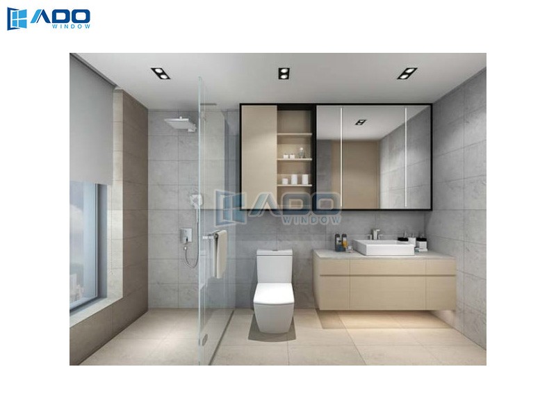Vách kính nhà tắm