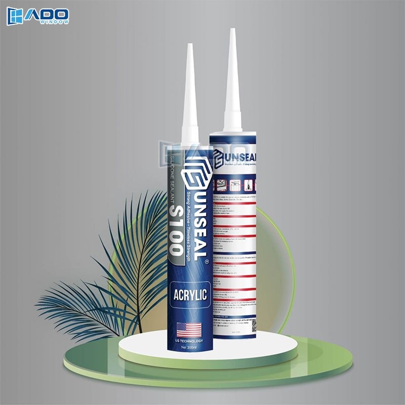Keo Silicone axit Sunseal S100