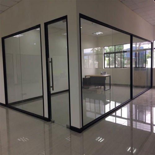 Vách kính nhôm cố định